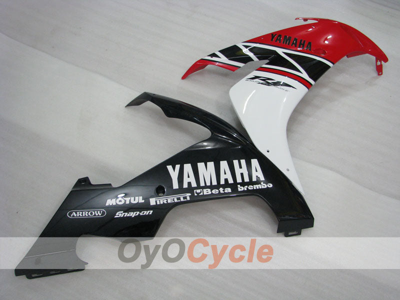 Kit de carénage à injection pour YZF-R1 04-06 - Rouge, Blanc, Noir - MOTUL #OYO87905657