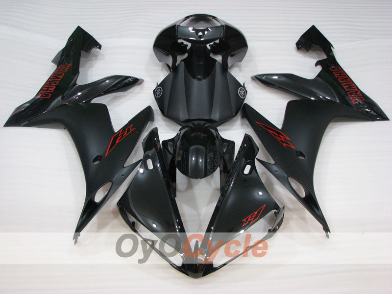 Kit de carénage à injection pour YZF-R1 04-06 - Noir, mat - Style usine #OYO87905660