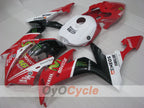 Kit de carénage à injection pour YZF-R1 04-06 - Rouge, Blanc, Noir - Monster #OYO87905661