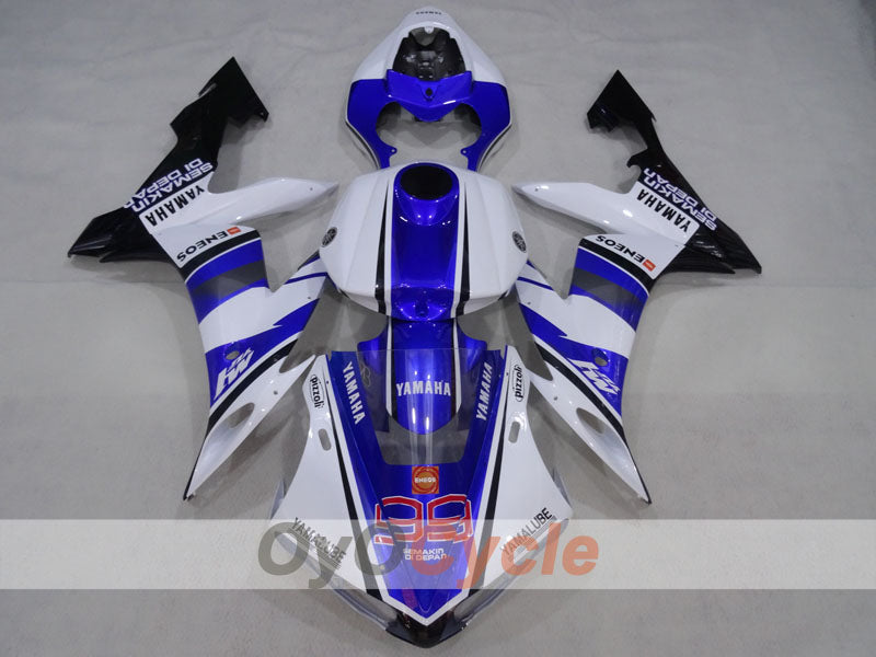 Kit de carénage à injection pour YZF-R1 04-06 - Bleu, Blanc, Noir - ENEOS #OYO87905662