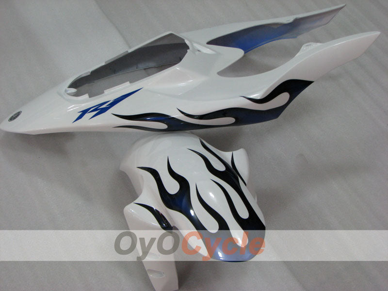 Kit de carénage à injection pour YZF-R1 04-06 - Bleu, Blanc - Personnalisé #OYO87905663