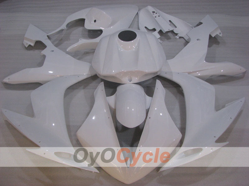 Kit de carénage à injection pour YZF-R1 04-06 - Blanc - Sans autocollant / décalcomanie, style usine #OYO87905664