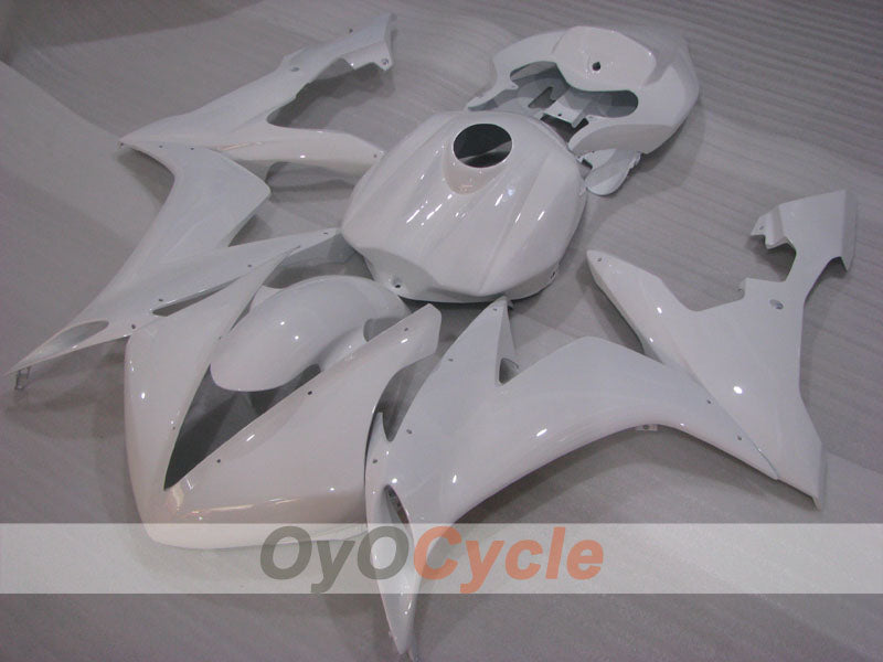 Kit de carénage à injection pour YZF-R1 04-06 - Blanc - Sans autocollant / décalcomanie, style usine #OYO87905664