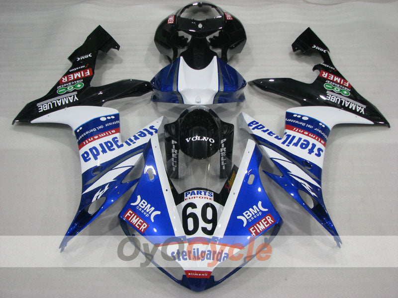 Kit de carénage à injection pour YZF-R1 04-06 - Bleu, Blanc, Noir - Sterilgarda #OYO87905666 Image secondaire du produit