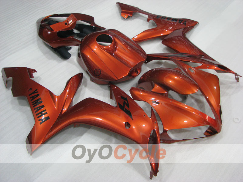 Kit de carénage à injection pour YZF-R1 04-06 - Orange - Style d’origine #OYO87905667