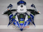 Kit de carénage à injection pour YZF-R1 04-06 - Bleu, blanc, noir - Monster #OYO87905668