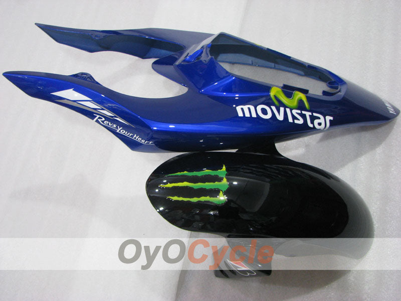 Kit de carénage à injection pour YZF-R1 04-06 - Bleu, blanc, noir - Monster #OYO87905668