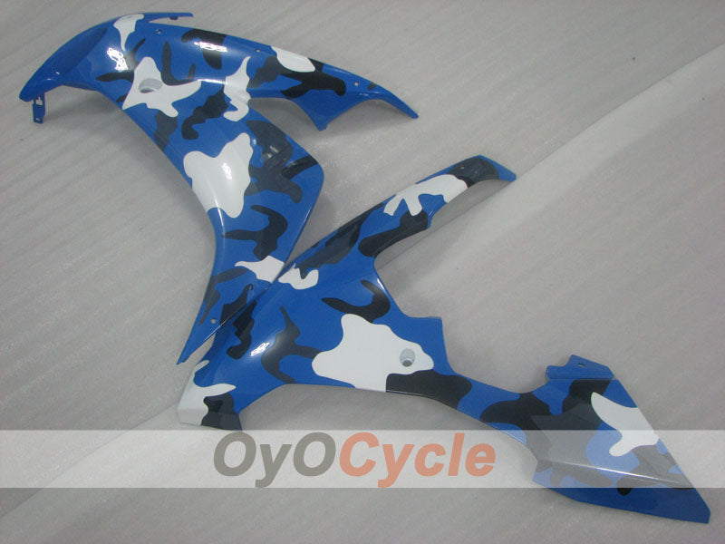 Kit de carénage à injection pour YZF-R1 04-06 - Bleu, blanc, noir - Personnalisé #OYO87905669