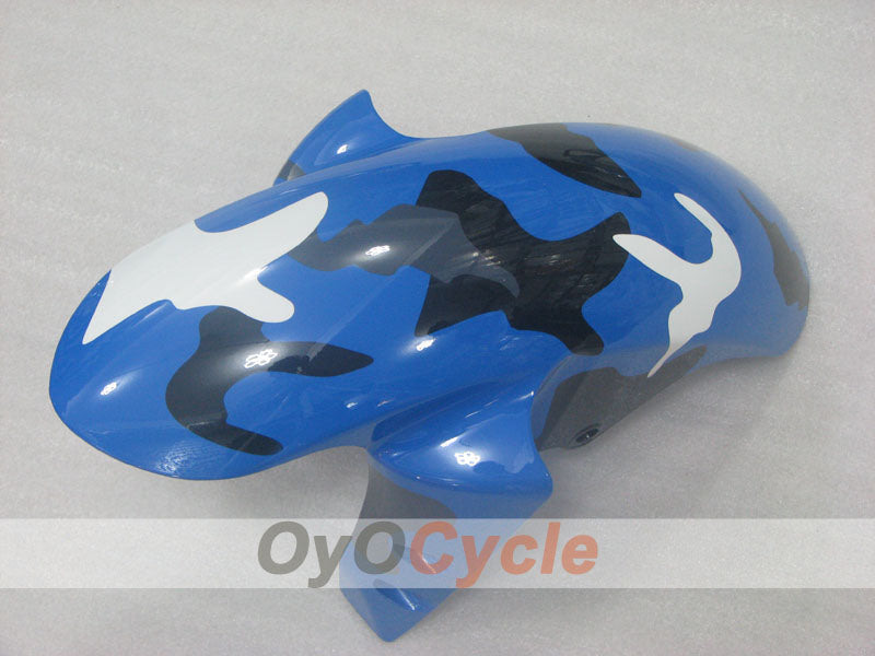 Kit de carénage à injection pour YZF-R1 04-06 - Bleu, blanc, noir - Personnalisé #OYO87905669