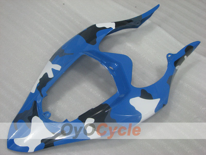 Kit de carénage à injection pour YZF-R1 04-06 - Bleu, blanc, noir - Personnalisé #OYO87905669