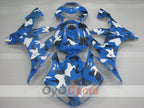 Kit de carénage à injection pour YZF-R1 04-06 - Bleu, blanc, noir - Personnalisé #OYO87905669