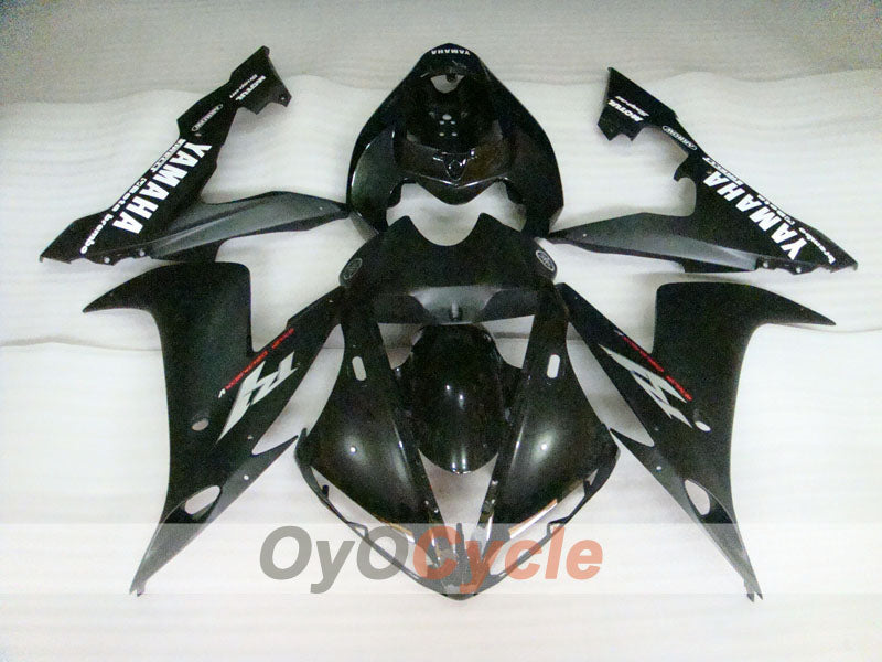 Kit de carénage à injection pour YZF-R1 04-06 - Noir, mat - Style d’origine #OYO87905672