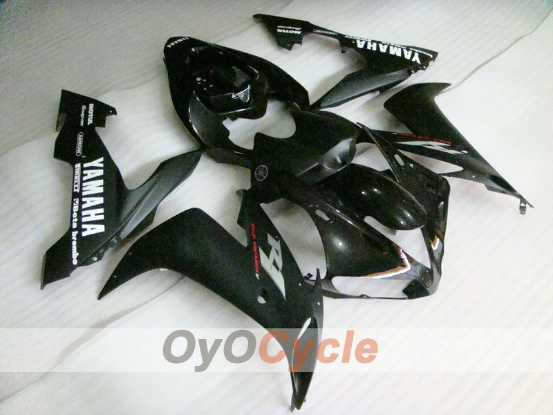 Kit de carénage à injection pour YZF-R1 04-06 - Noir, mat - Style d’origine #OYO87905672