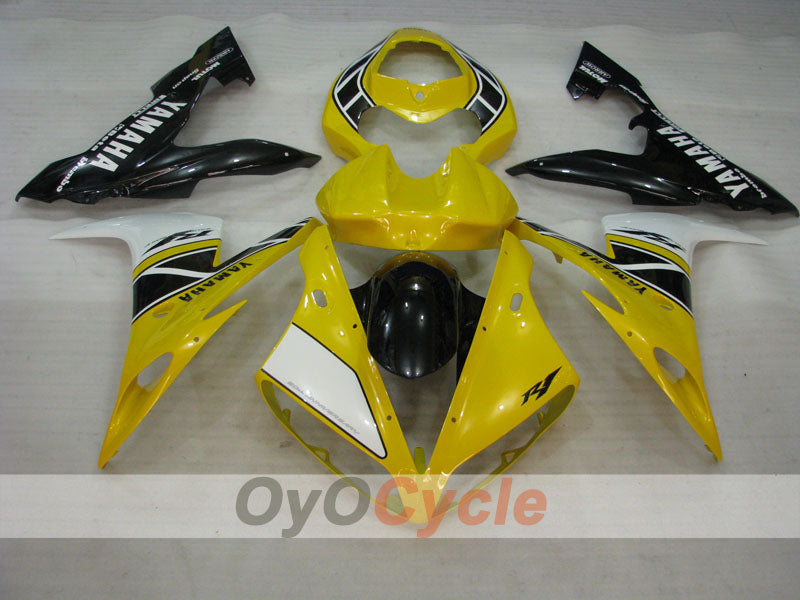 Kit de carénage à injection pour YZF-R1 04-06 - Jaune, noir - Style d’origine #OYO87905674
