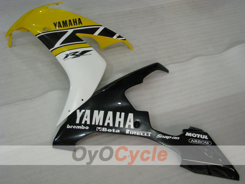 Kit de carénage à injection pour YZF-R1 04-06 - Jaune, noir - Style d’origine #OYO87905674