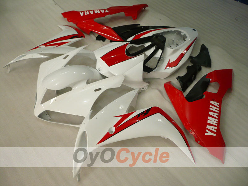 Kit de carénage à injection pour YZF-R1 04-06 - Rouge, blanc - Style d’origine, MICHELIN #OYO87905675
