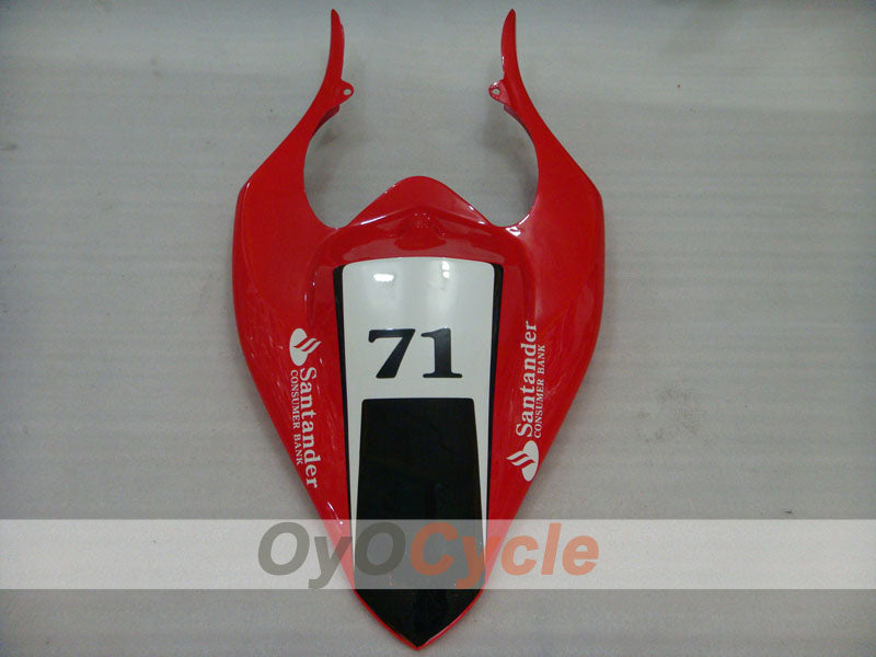 Kit de carénage injecté pour YZF-R1 04-06 - Rouge, Noir - Santander #OYO87905680
