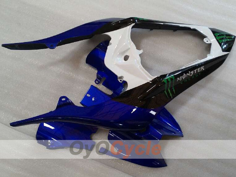 Kit de carénage injecté pour YZF-R1 07-08 - Bleu, Blanc, Noir - Monster #OYO87905681