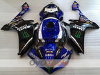 Kit de carénage injecté pour YZF-R1 07-08 - Bleu, Blanc, Noir - Monster #OYO87905681