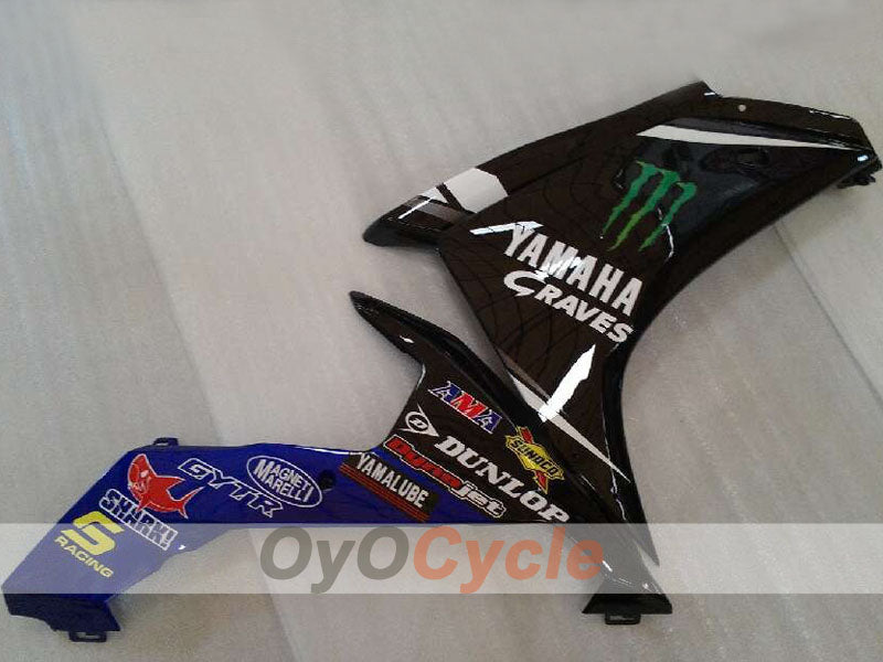 Carénage latéral gauche et droit pour Yamaha 07-08 YZF-R1 #OYO87911417 Image secondaire du produit