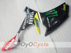 Kit de carénage injecté pour YZF-R1 07-08 - Jaune, Noir - Monster #OYO87905682
