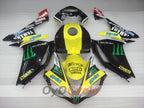 Kit de carénage injecté pour YZF-R1 07-08 - Jaune, Noir - Monster #OYO87905682