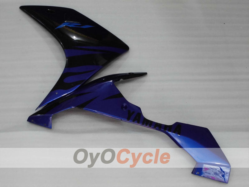 Kit de carénage injecté pour YZF-R1 07-08 - Bleu, Noir - Style usine #OYO87905683