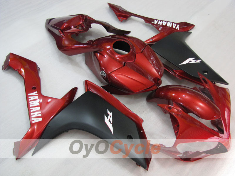 Kit de carénage injecté pour YZF-R1 07-08 - Rouge - Style usine #OYO87905685