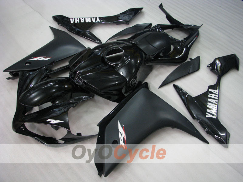 Kit de carénage injecté pour YZF-R1 07-08 - Noir - Style usine #OYO87905686