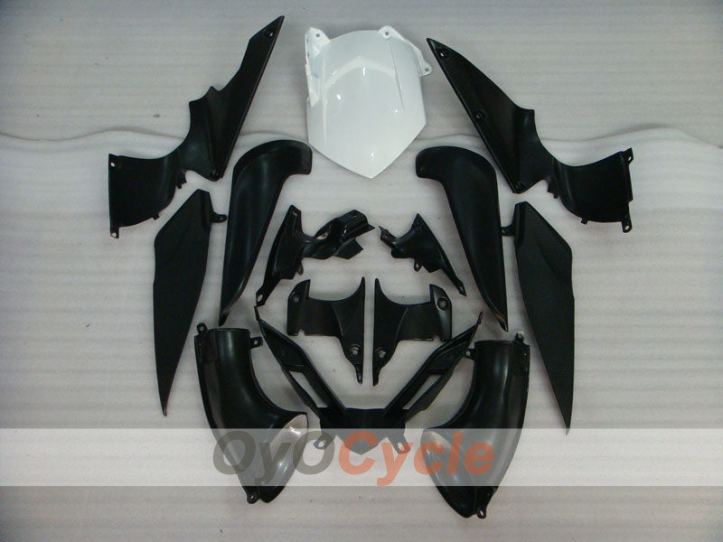 Kit de carénage injecté pour YZF-R1 07-08 - Rouge, Blanc - Sun #OYO87905687