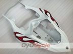 Kit de carénage injecté pour YZF-R1 07-08 - Rouge, Blanc - Sun #OYO87905687