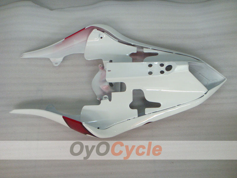 Kit de carénage injecté pour YZF-R1 07-08 - Rouge, Blanc - Sun #OYO87905687