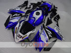 Kit de carénage injecté pour YZF-R1 07-08 - Bleu, Blanc - Monster #OYO87905690