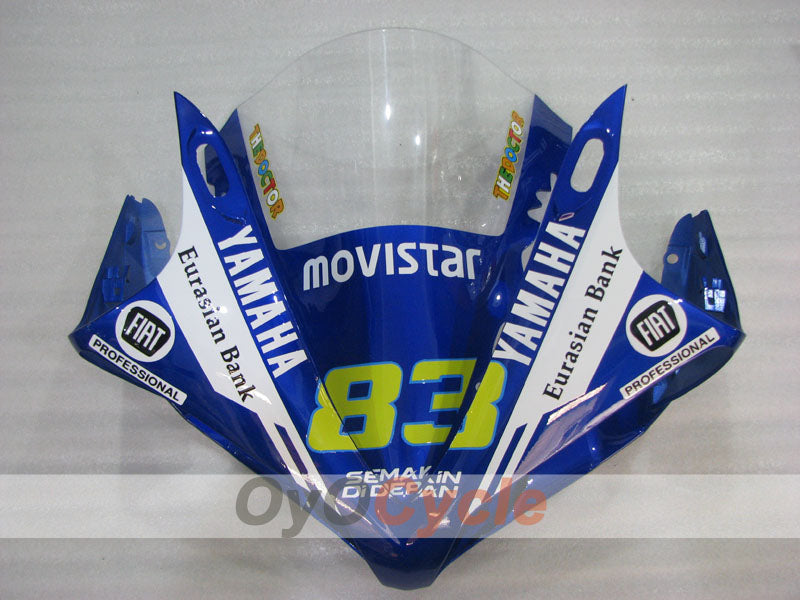 Kit de carénage injecté pour YZF-R1 07-08 - Bleu, blanc, noir - Monster #OYO87905694