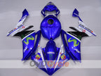 Kit de carénage injecté pour YZF-R1 07-08 - Bleu, blanc, noir - Monster #OYO87905695