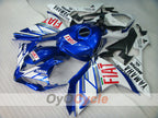 Kit de carénage injecté pour YZF-R1 07-08 - Bleu, blanc - FIAT #OYO87905696