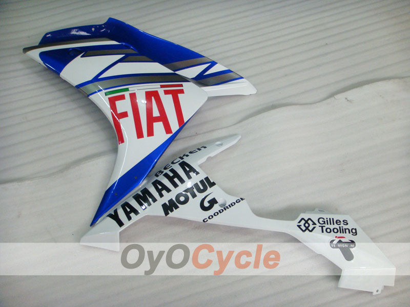 Kit de carénage injecté pour YZF-R1 07-08 - Bleu, blanc - FIAT #OYO87905696