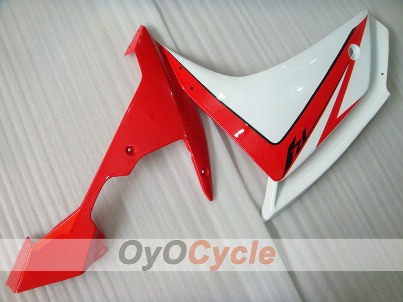 Kit de carénage injecté pour YZF-R1 07-08 - Rouge, blanc - Style usine #OYO87905698