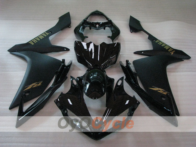 Kit de carénage injecté pour YZF-R1 07-08 - Noir, mat - Style usine #OYO87905701 Image secondaire du produit