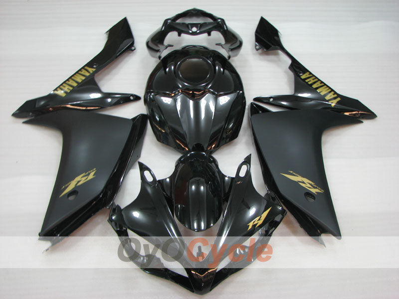 Kit de carénage injecté pour YZF-R1 07-08 - Noir, mat - Style usine #OYO87905702