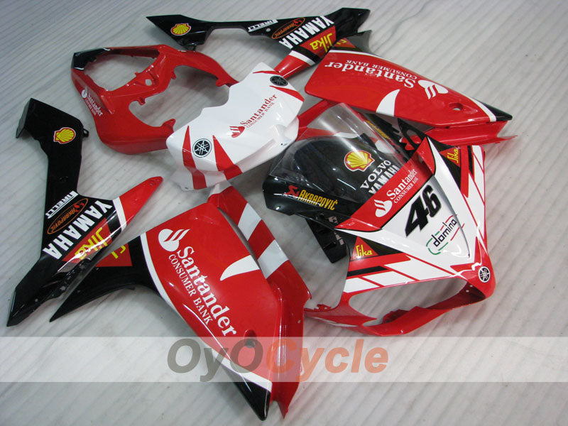 Kit de carénage injecté pour YZF-R1 07-08 - Rouge, blanc - Santander #OYO87905704 Image secondaire du produit