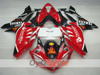 Kit de carénage injecté pour YZF-R1 07-08 - Rouge, Noir - Santander #OYO87905705