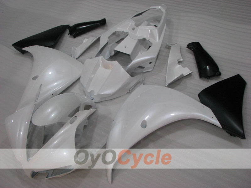 Kit de carénage injecté pour YZF-R1 09-11 - Blanc nacré - Sans autocollant / décalcomanie, style usine #OYO87905706