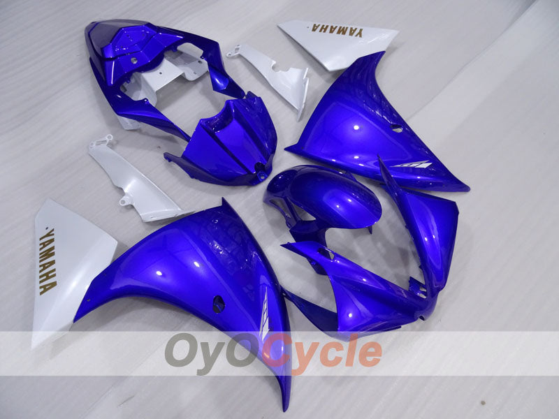 Kit de carénage injecté pour YZF-R1 09-11 - Bleu, Blanc - Style usine #OYO87905709