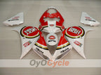 Kit de carénage injecté pour YZF-R1 09-11 - Rouge, Blanc - Lucky Strike #OYO87905710