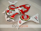 Kit de carénage injecté pour YZF-R1 09-11 - Rouge, Blanc - Lucky Strike #OYO87905710