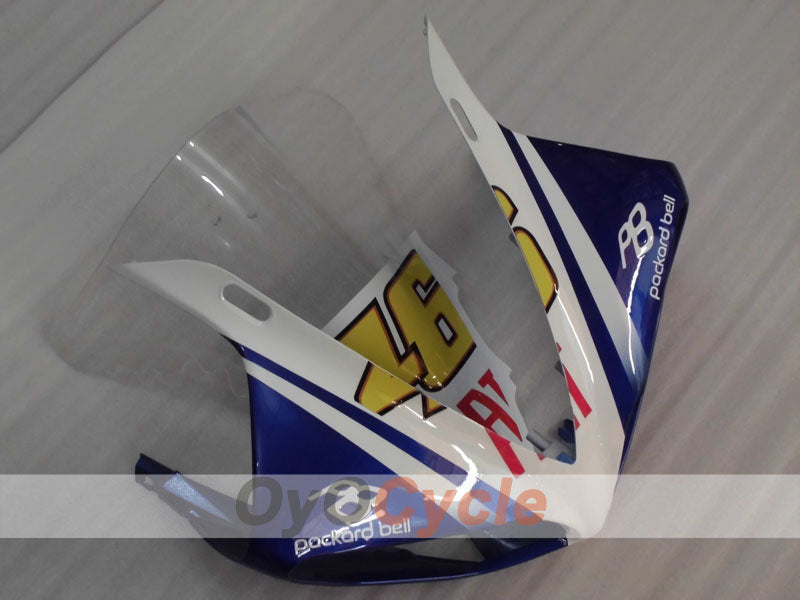 Kit de carénage injecté pour YZF-R1 09-11 - Bleu, Blanc - FIAT #OYO87905711