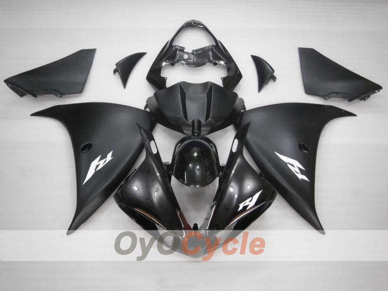 Kit de carénage injecté pour YZF-R1 09-11 - Noir, Mat - Style usine #OYO87905712