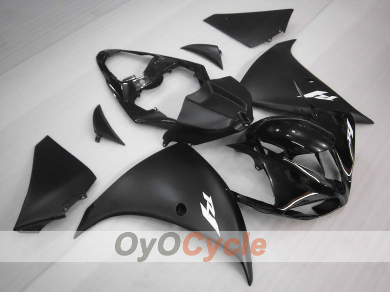 Kit de carénage injecté pour YZF-R1 09-11 - Noir, Mat - Style usine #OYO87905712