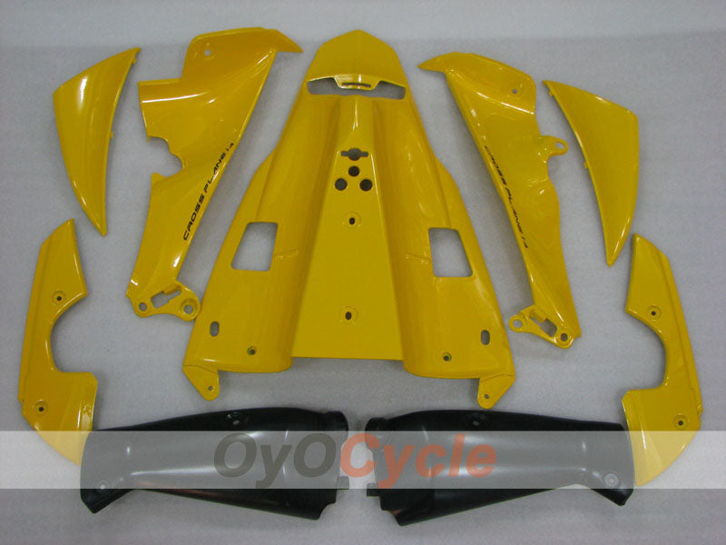 Kit de carénage injecté pour YZF-R1 09-11 - Jaune, Noir, Mat - Style usine #OYO87905715